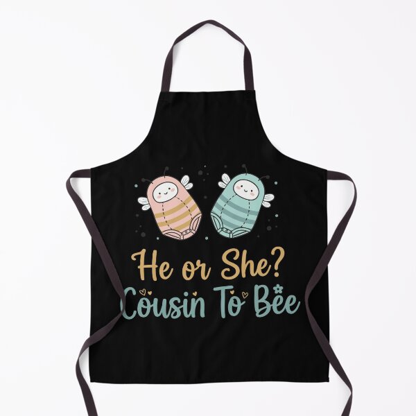 Item preview, Gender Reveal He Or She Cousin To Bee Baby Shower designed and sold by LuminOrb.