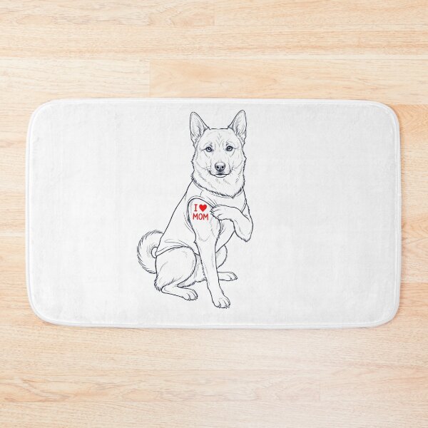 Item preview, Vintage Norwegian Buhund Mom Tattoo Dog Lover designed and sold by TerryConnells.
