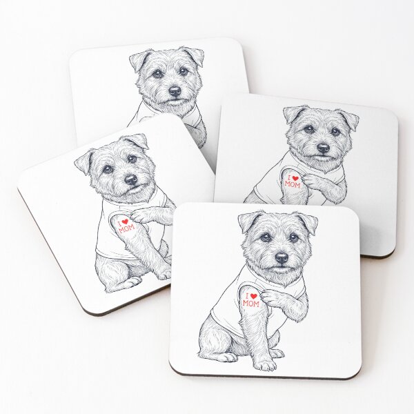 Item preview, Vintage Norwich Terrier Mom Tattoo Dog Lover designed and sold by TerryConnells.