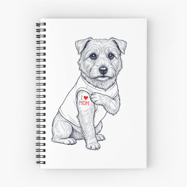 Item preview, Vintage Norwich Terrier Mom Tattoo Dog Lover designed and sold by TerryConnells.