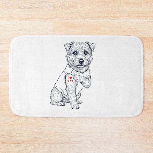 Item preview, Vintage Norwich Terrier Mom Tattoo Dog Lover designed and sold by TerryConnells.