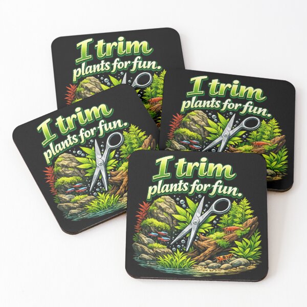 Item preview, Aquascaping Hobby Funny Quote I Trim Plants For Fun Aquarist Design designed and sold by Ladys-Gents.