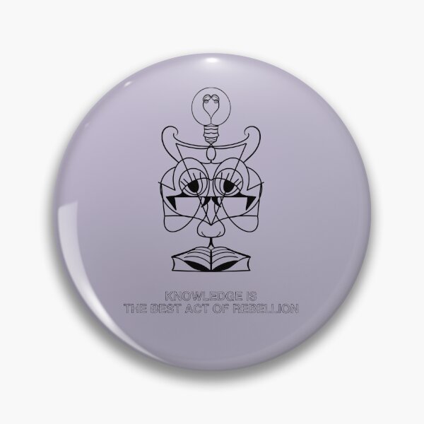 Item preview, Knowledge is the best act of rebellion designed and sold by ellealsopaints.