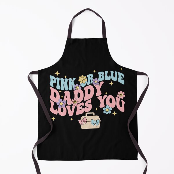 Item preview, Gender Reveal Pink Or Blue Daddy Loves You Baby designed and sold by LuminOrb.