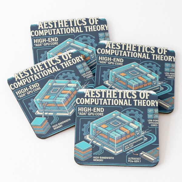 Item preview, Aesthetics of Computational Theory - High-End ADA GPU Architecture designed and sold by 8-Bit-Theory.