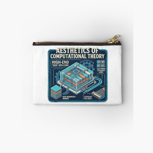 Item preview, Aesthetics of Computational Theory - High-End ADA GPU Architecture designed and sold by 8-Bit-Theory.
