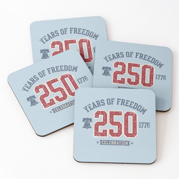 Item preview, Vintage 250 Years of Freedom 1776 Red White and Blue Patriotic USA 250th Anniversary designed and sold by Cozy-Old-Pub.