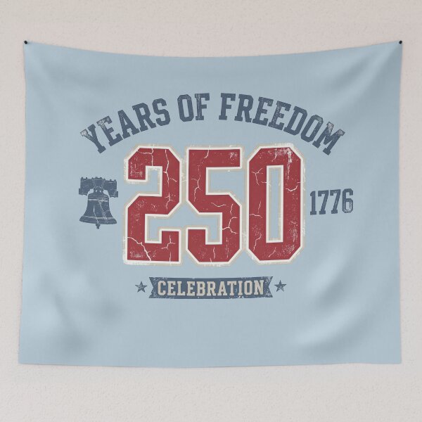 Item preview, Vintage 250 Years of Freedom 1776 Red White and Blue Patriotic USA 250th Anniversary designed and sold by Cozy-Old-Pub.