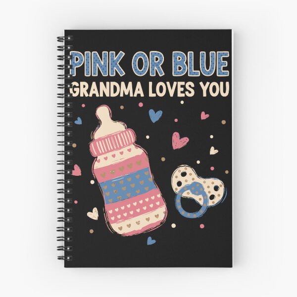 Artikelvorschau, Gender Reveal Pink oder Blau Oma liebt dich Team entworfen und verkauft von LuminOrb.