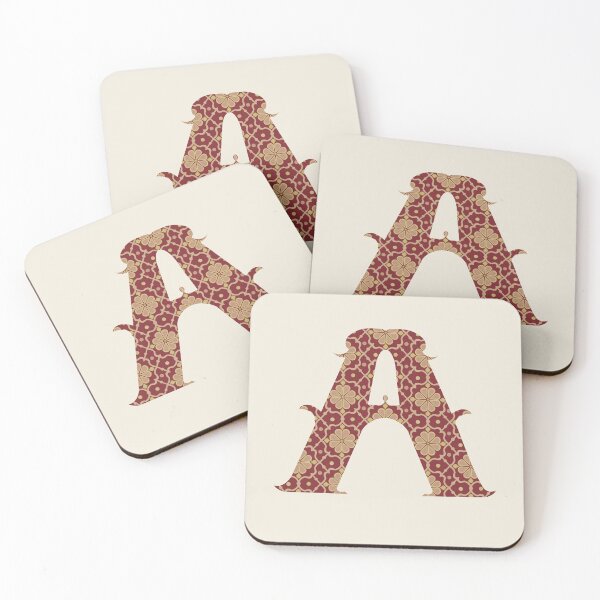 Item preview, Retro Letter A designed and sold by ellealsopaints.