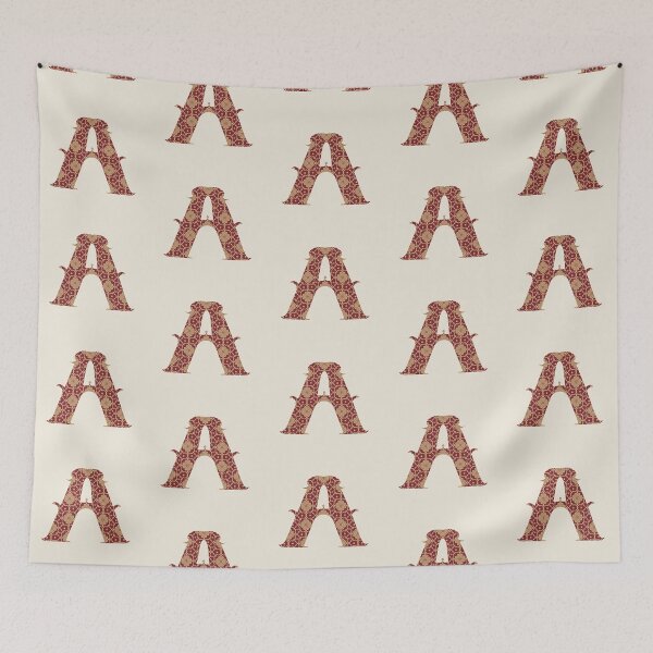 Item preview, Retro Letter A designed and sold by ellealsopaints.