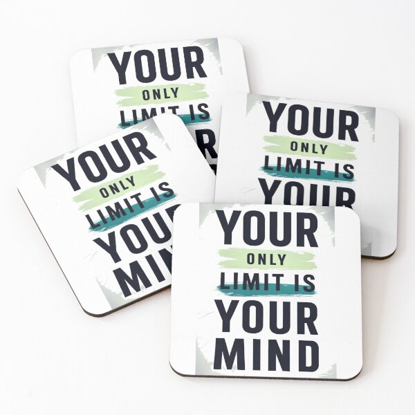 Item preview, Your Only Limit Is Your Mind - Motivational Quote designed and sold by A-M-G-Shop.