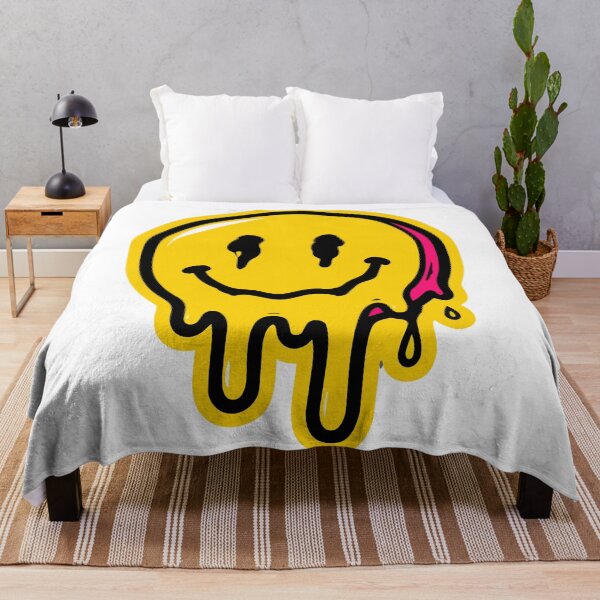 Item preview, Dripping Smiley Skateboard Graffiti Sticker – Urban Street Skater Art Sticker designed and sold by Olivra.