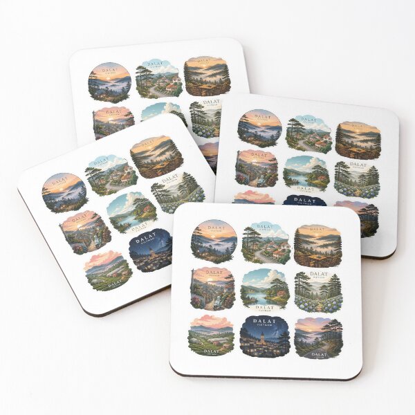 Item preview, Da Lat Mountain Village Sticker  designed and sold by designerr23 ⭐⭐⭐⭐⭐.