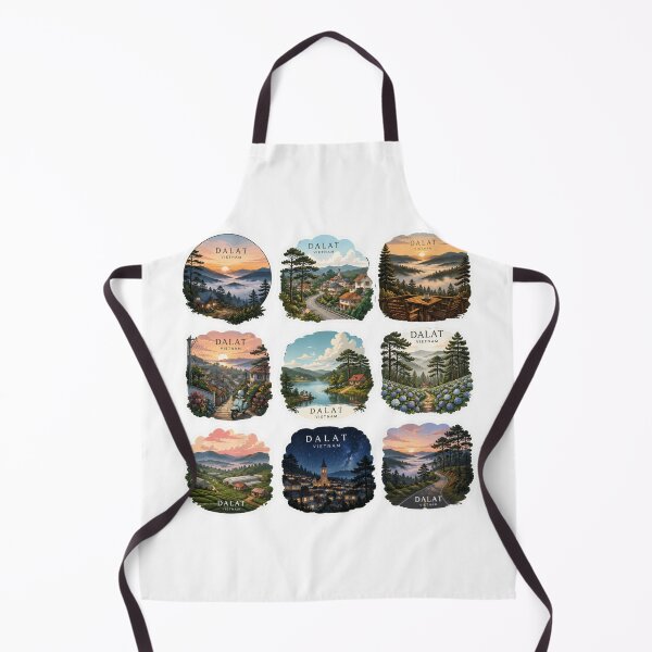 Item preview, Da Lat Mountain Village Sticker  designed and sold by designerr23 ⭐⭐⭐⭐⭐.