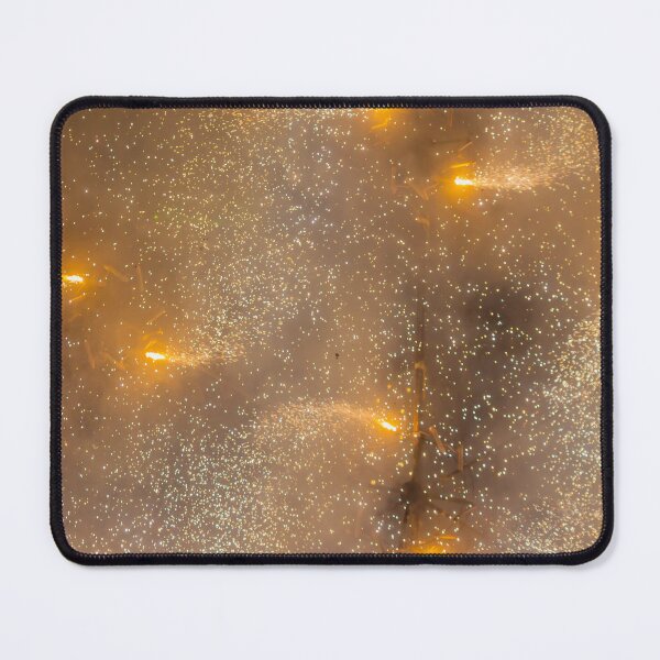 Item preview, Golden Firework Sparks and Pyrotechnic Fountains Creating a Starry Night Celebration Effect designed and sold by Nmallia.