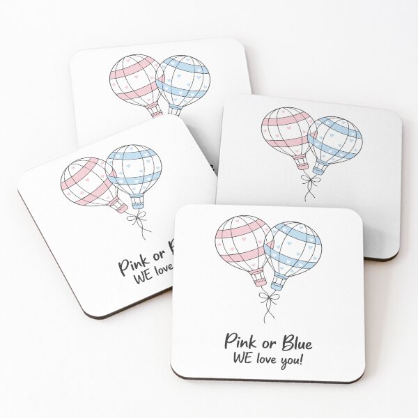 Item preview, Pink Or Blue We Love You Baby Shower Gender Reveal designed and sold by LuminOrb.