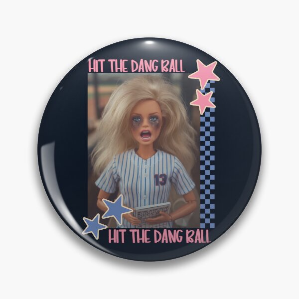 Item preview, Hit The Dang Ball Funny Baseball Mom designed and sold by Darkifun.
