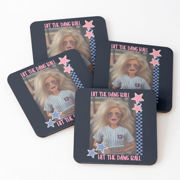 Item preview, Hit The Dang Ball Funny Baseball Mom designed and sold by Darkifun.