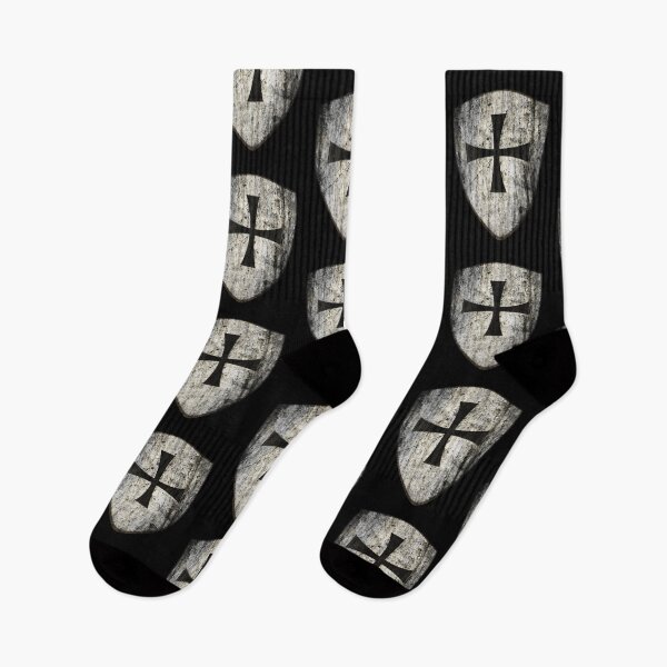 Item preview, Teutonic Crusader Shield Flag • Black Cross Relic • Medieval Battle‑Worn Emblem designed and sold by worldwarvintage.