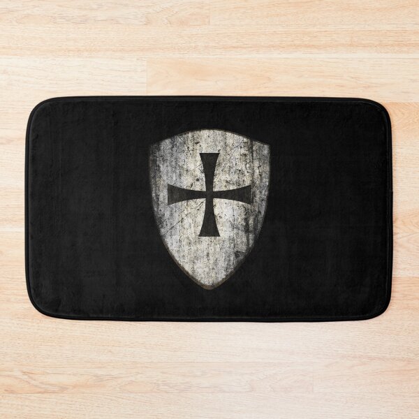 Item preview, Teutonic Crusader Shield Flag • Black Cross Relic • Medieval Battle‑Worn Emblem designed and sold by worldwarvintage.