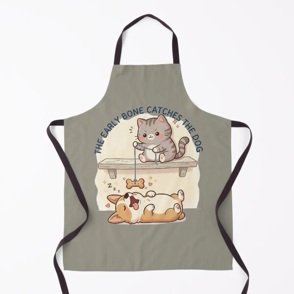 Item preview, Dog Fishing Cute Cat and Dog Kawaii - Fun Cartoon Quote designed and sold by jo-e-basta.