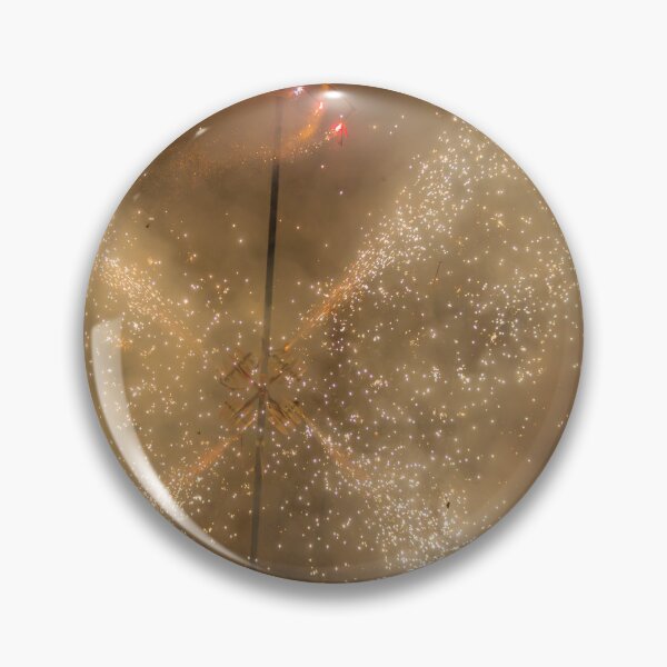 Item preview, Golden Fireworks Sparks and Pyrotechnic Bursts Creating Dramatic Abstract Light and Smoke at Night designed and sold by Nmallia.