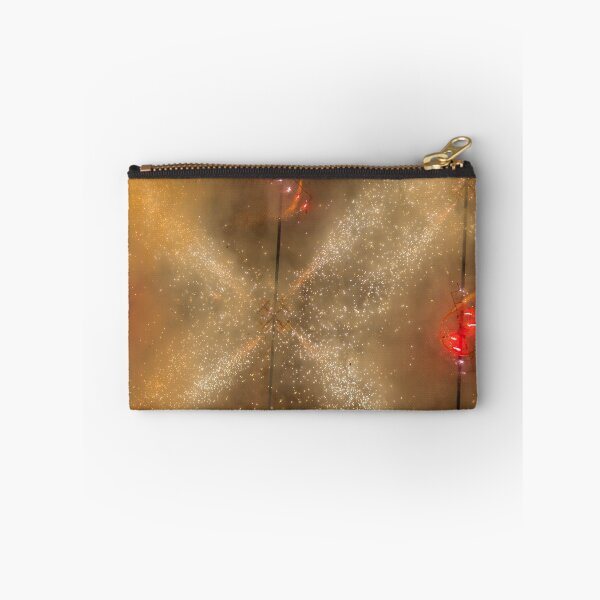 Item preview, Golden Fireworks Sparks and Pyrotechnic Bursts Creating Dramatic Abstract Light and Smoke at Night designed and sold by Nmallia.