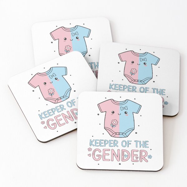 Item preview, Gender Reveal Keeper Of The Gender Baby Shower designed and sold by LuminOrb.