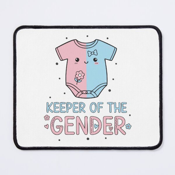 Item preview, Gender Reveal Keeper Of The Gender Baby Shower designed and sold by LuminOrb.