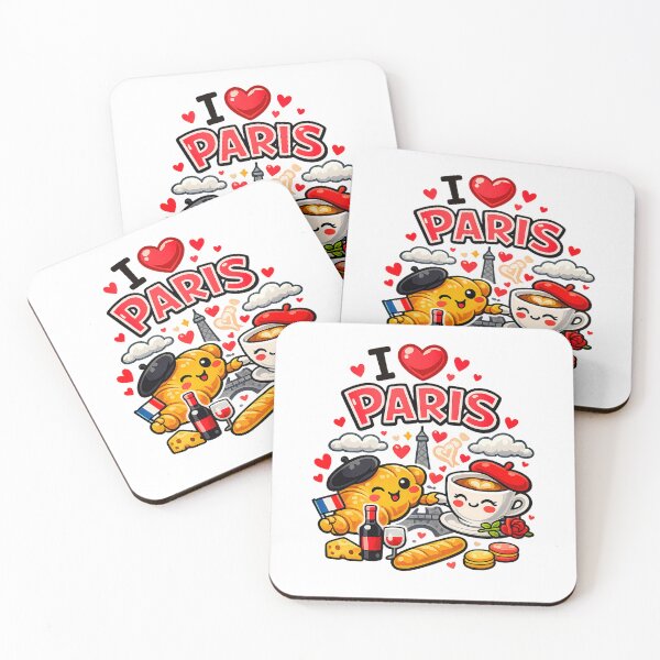 Item preview, I Love Paris Cute Travel designed and sold by MonkiFlipp.