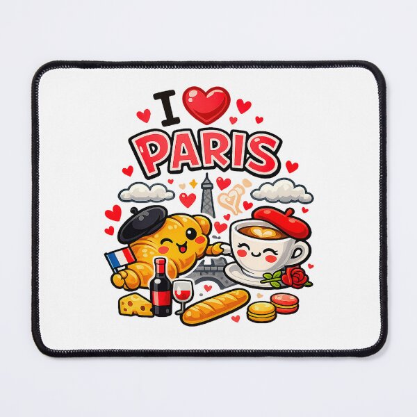 Item preview, I Love Paris Cute Travel designed and sold by MonkiFlipp.