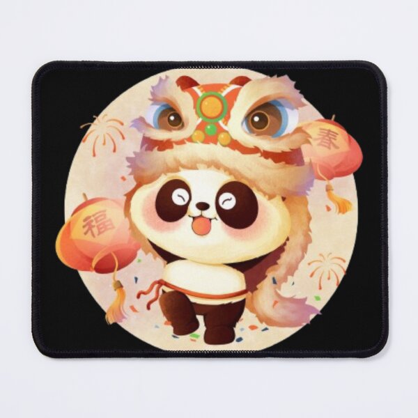 Item preview, Panda Lion Dance Chinese New Year Kawaii | Lunar New Year Gift | Chinese Festival Panda Tee designed and sold by SOLIORA  ATELIER.