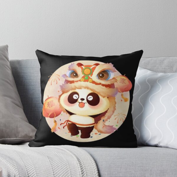Item preview, Panda Lion Dance Chinese New Year Kawaii | Lunar New Year Gift | Chinese Festival Panda Tee designed and sold by SOLIORA  ATELIER.