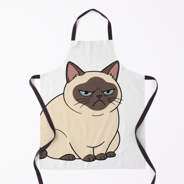 Item preview, Moody Siamese Cat - A Feline with Serious Attitude designed and sold by seven things shop.