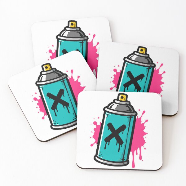 Item preview, Spray Paint Skateboard Graffiti Sticker – Urban Street Skater Art Sticker designed and sold by Olivra.