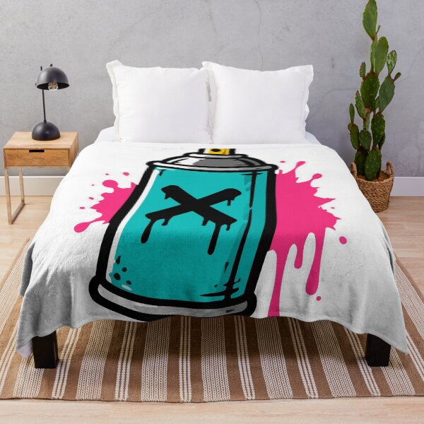 Item preview, Spray Paint Skateboard Graffiti Sticker – Urban Street Skater Art Sticker designed and sold by Olivra.