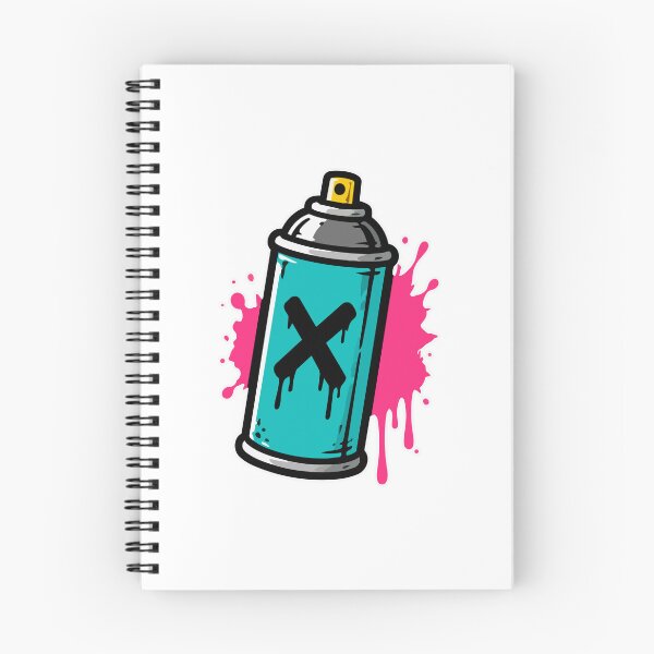 Item preview, Spray Paint Skateboard Graffiti Sticker – Urban Street Skater Art Sticker designed and sold by Olivra.