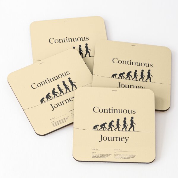 Item preview, Continuous Journey – Minimal Human Evolution Line Art Poster | Modern Aesthetic Design designed and sold by RPNdesign.