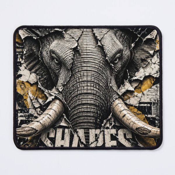 Item preview, Founder Pressure Shapes Form Elephant Brutalist Poster Art designed and sold by SavannaStrikes.