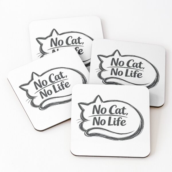 Item preview, No Cat No Life Essential T-Shirt Cat Lover designed and sold by SoftSproutstu.