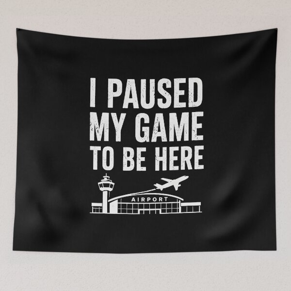 Item preview, I Paused My Game to be here designed and sold by zoes-ink.