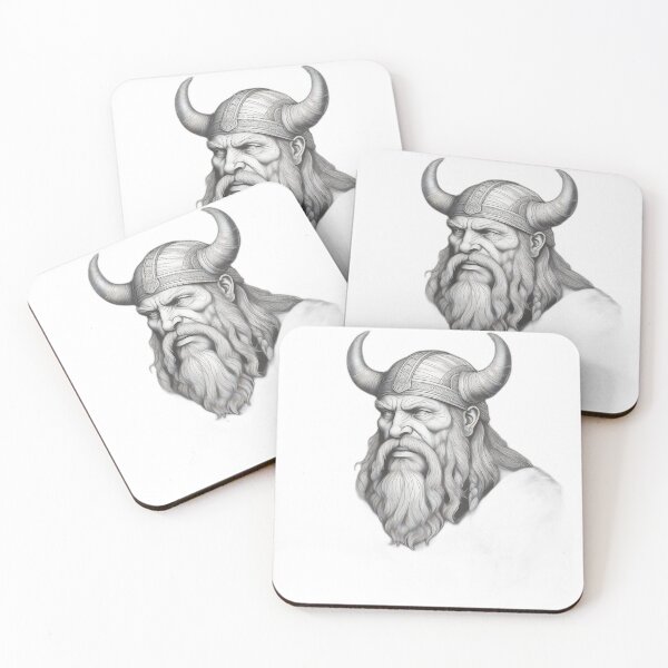 Item preview, Northman Jarl - Viking Warrior Etching Art designed and sold by DarkOriginArts.