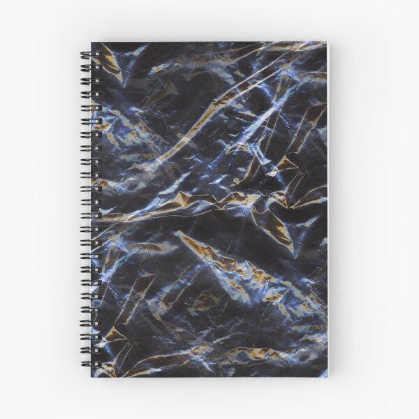 Item preview, Iridescent Black Crumpled Plastic Macro designed and sold by AnnArtshock.