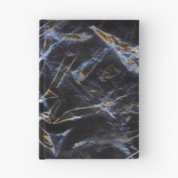 Item preview, Iridescent Black Crumpled Plastic Macro designed and sold by AnnArtshock.