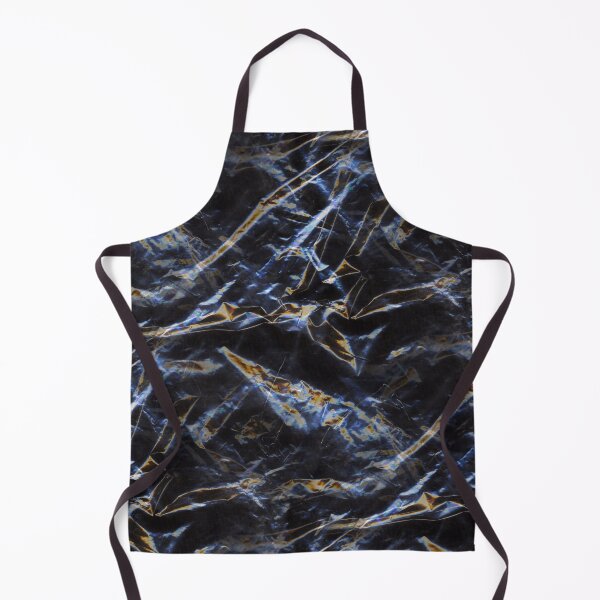 Item preview, Iridescent Black Crumpled Plastic Macro designed and sold by AnnArtshock.