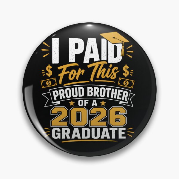 Item preview, Proud Brother Design I Paid For This 2026 Graduate Celebration Family Pride Gift designed and sold by THREE LITTLE BEANS.