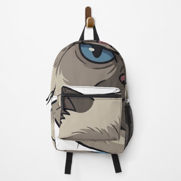 Item preview, Grumpy Blue-Eyed Siamese Face designed and sold by seven things shop.