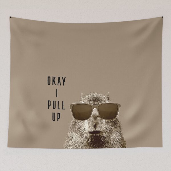 Item preview, Capybara funny meme okay I pull up designed and sold by nanikalluka.