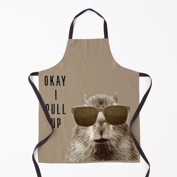 Item preview, Capybara funny meme okay I pull up designed and sold by nanikalluka.